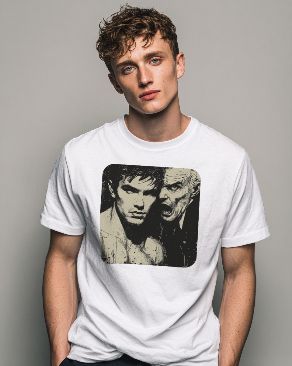 Camiseta Unisex "VAMP-CAMP" Heavy Cotton 180 g — Blanco | Edición TAV®